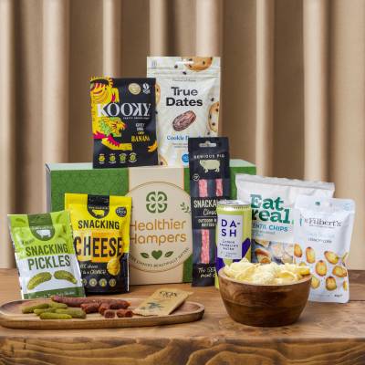 The Feel Good One - Gluten Free Snack Hamper by Healthier Hampers