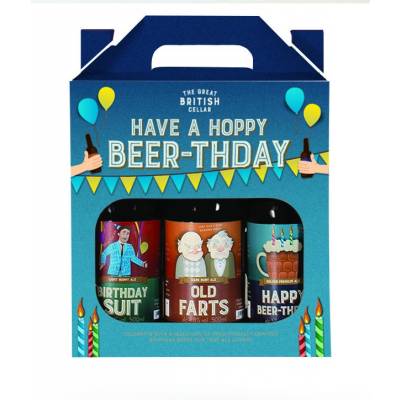 Have a Hoppy Birthday Trio of Beer