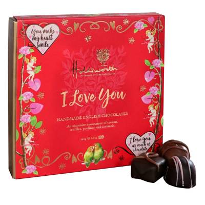 Luxury I Love You Hand Made English Chocolate Truffles