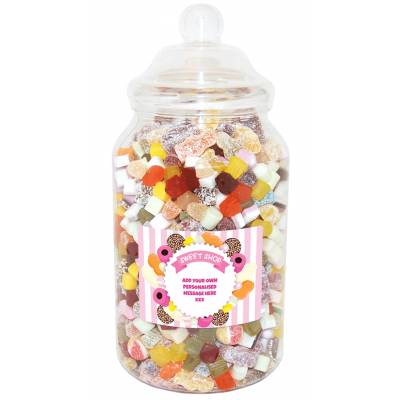 Personalised Giant Victorian Sweet Jar