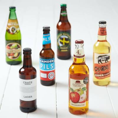 Six Pack Lager and Cider Gift