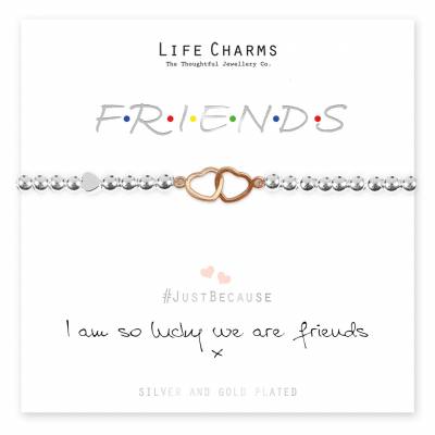Friends Charm Bracelet Gift Set