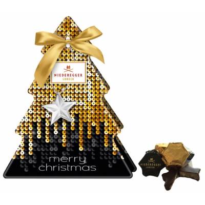 Marzipan Christmas Tree Chocolates
