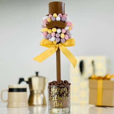 Image of Cadbury Mini Egg Hat and Moustache Tree