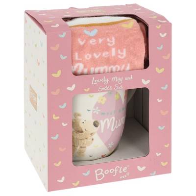 Lovely Mum Mug & Cosy Socks Gift Set
