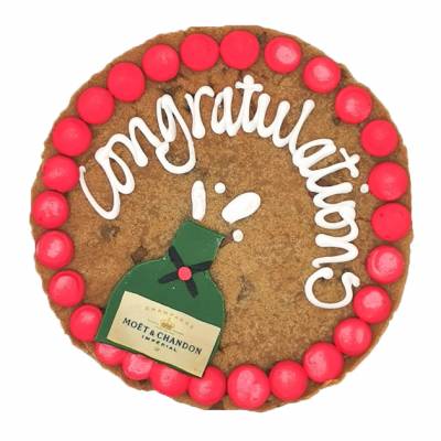 Personalised Congratulations Giant 7 inch Cookie