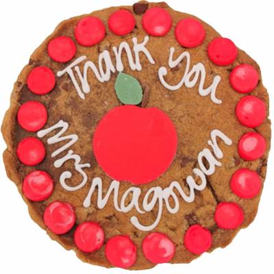 Personalised Giant Thank You Teacher Cookie
