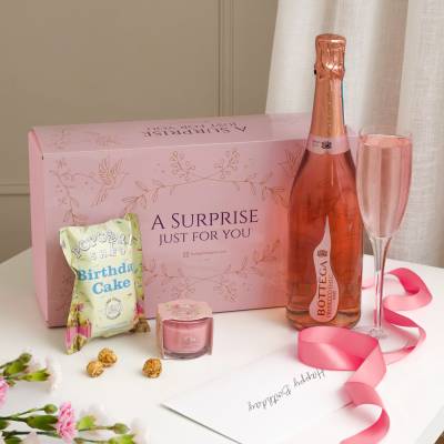 Pink Surprise Happy Birthday Hamper