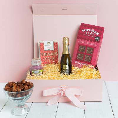 Thank You Prosecco and Yankee Candle Treats Box