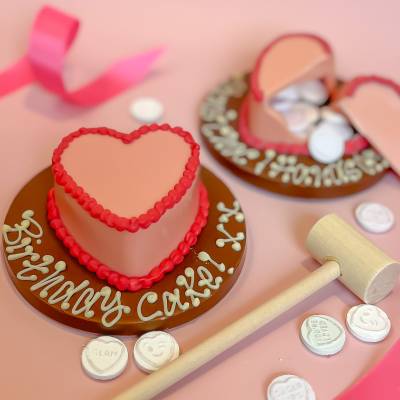 Click to view product details and reviews for Personalised Pink Love Heart.