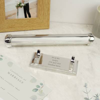 Personalised Plain Certificate Holder