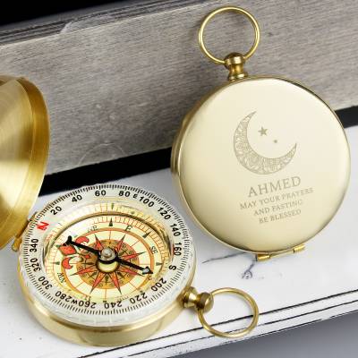Personalised Eid Keepsake Compass