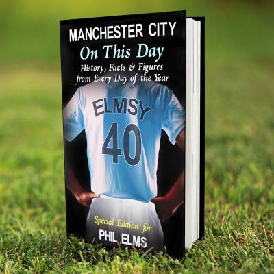 Personalised Man City Book