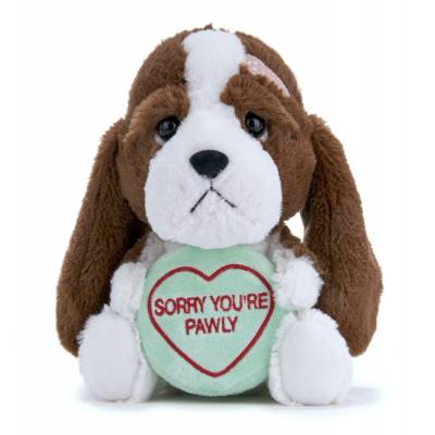 Sorry You're Pawly Swizzels Love Hearts Teddy 18cm