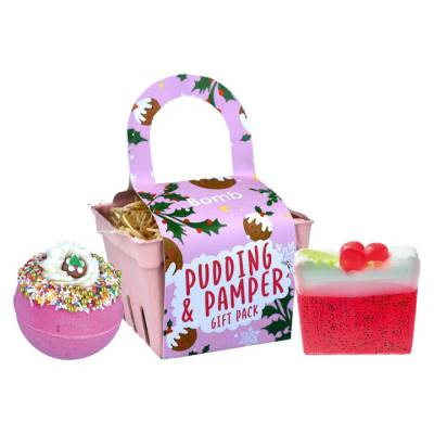 Pudding & Pamper Christmas Bat Bombes
