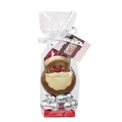 Chocolate Santa Gift with Chocolate Balls HALF PRICE