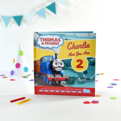 Personalised Thomas the Tank Engine Birthday Book