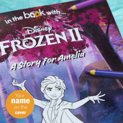 Personalised Frozen 2 Colouring Storybook