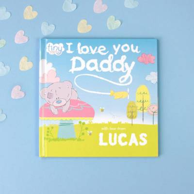 Personalised I Love You Daddy Hardback Book