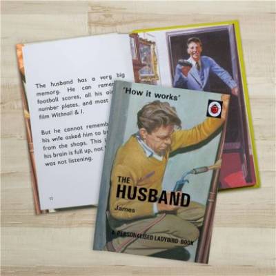 Image of Personalised The Husband Ladybird Book