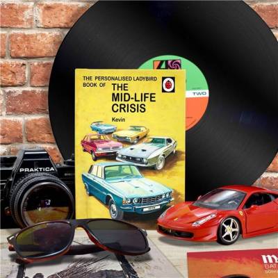 Personalised The Mid-life Crisis Ladybird Book