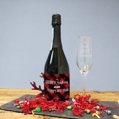 Image of Merry Christmas Prosecco Gift Set