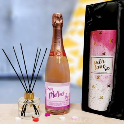 Personalised Mother’s Day Prosecco & Reed Diffuser