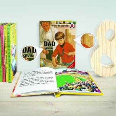 Personalised Ladybird Book The Dad