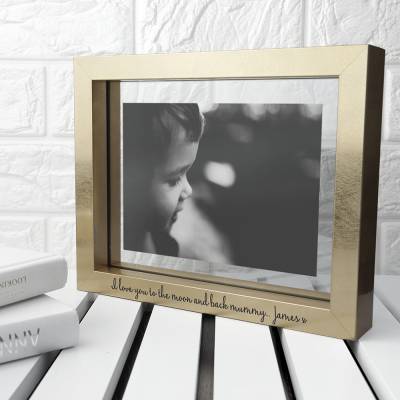 Image of Personalised Metallic Photo Frame