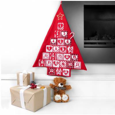 Personalised Festive Hanging Advent Calendar