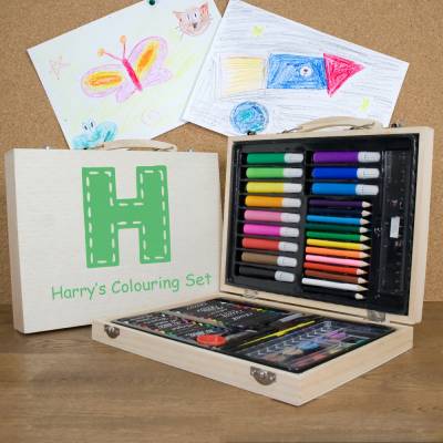 Personalised Children’s Colouring In Set