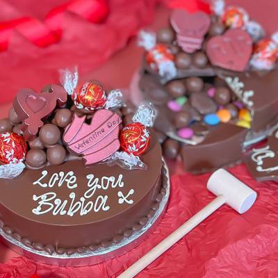 Mini Valentines Smash Cake