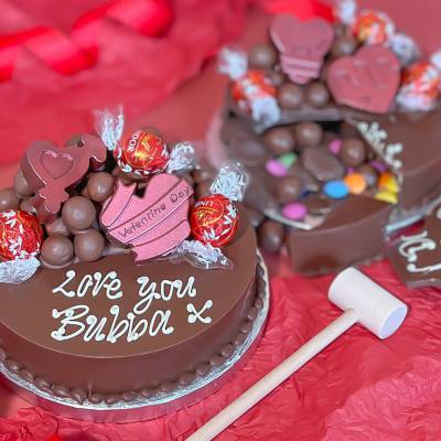 Click to view product details and reviews for Mini Valentines Smash Cake.