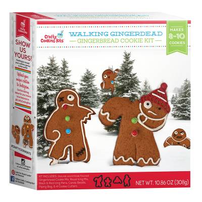 Walking Gingerdead Cookie Kit