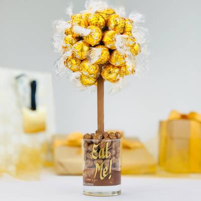 White Lindt Lindor Chocolate Tree