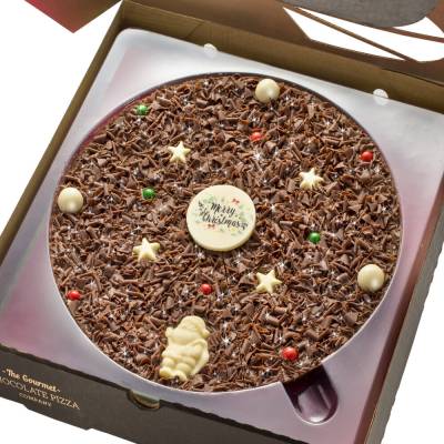 Christmas Chocolate 10 Inch Pizza