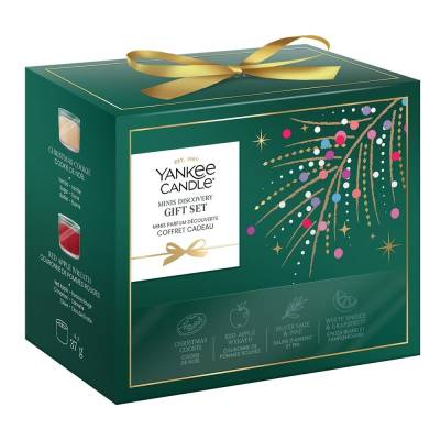 Yankee Candle 4 Filled Votive Candle Christmas Gift Set