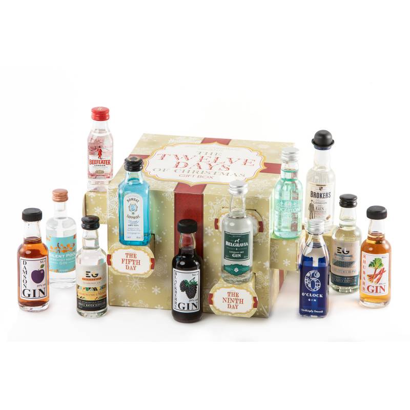 12 Days Of Christmas Gin Gift Funky Hampers