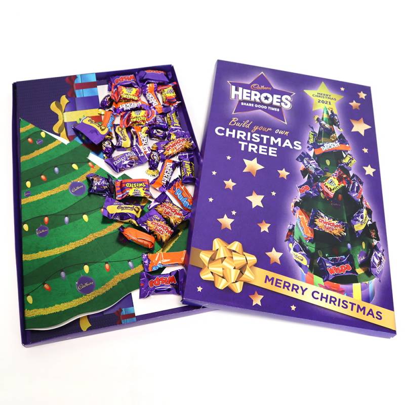 Build Your Own Personalised Cadbury Hero Christmas Tree