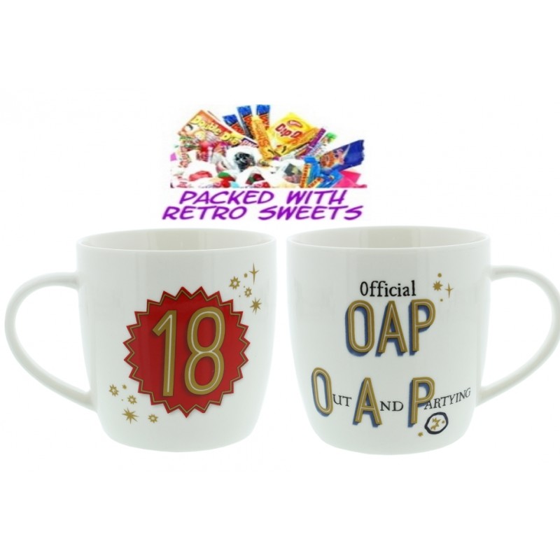 18th Birthday OAP Cuppa Sweets