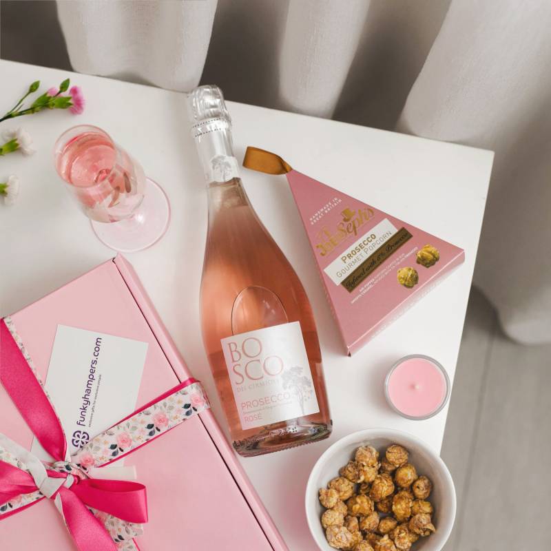 21st Birthday Pink Prosecco Treat Box