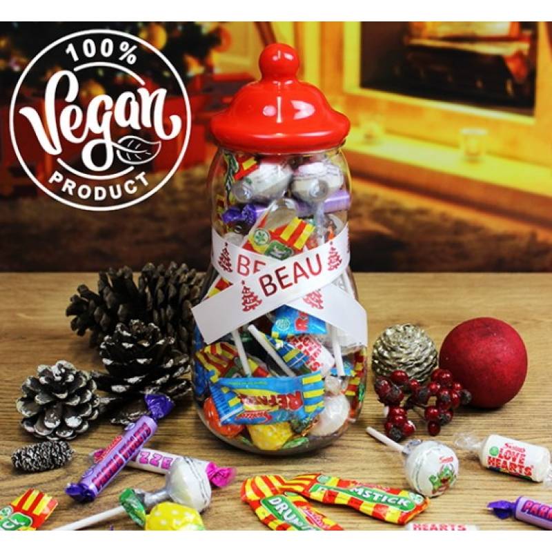 Personalised Snowman Sweet Jar