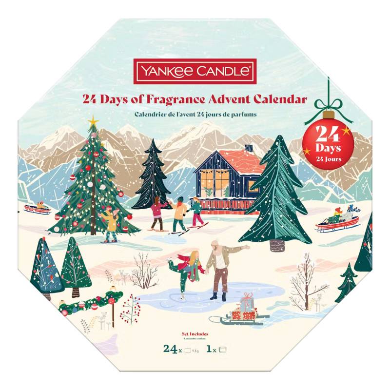 Yankee Candle 24 days of Fragrance Wreath Advent Calendar