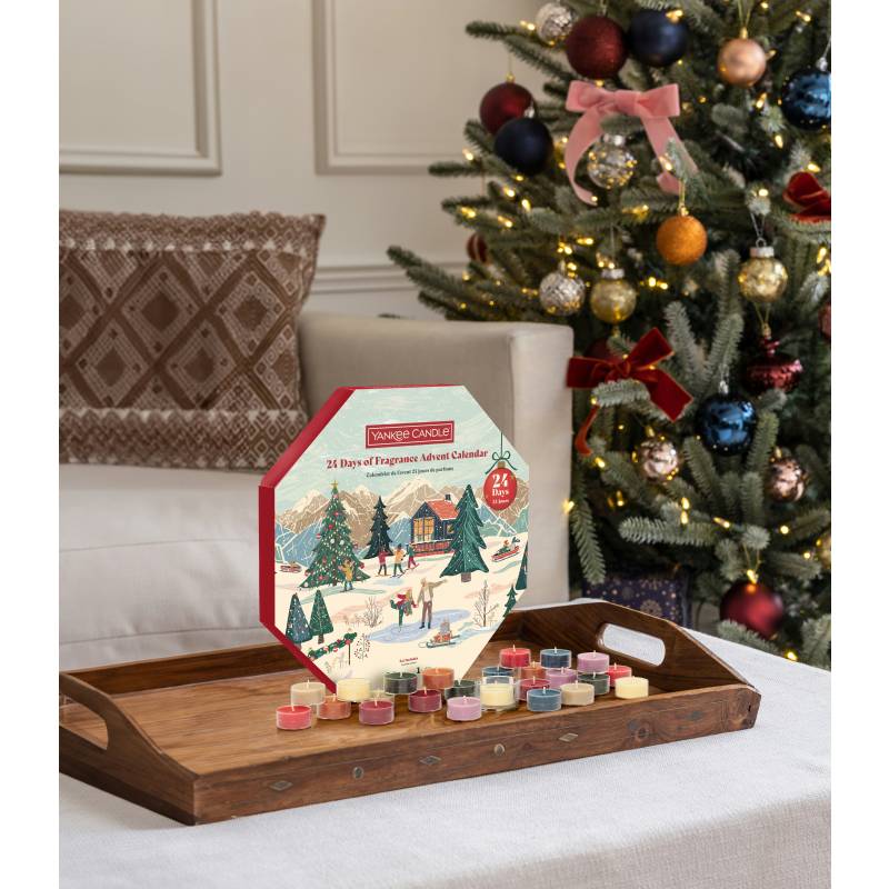 Yankee Candle 24 days of Fragrance Wreath Advent Calendar