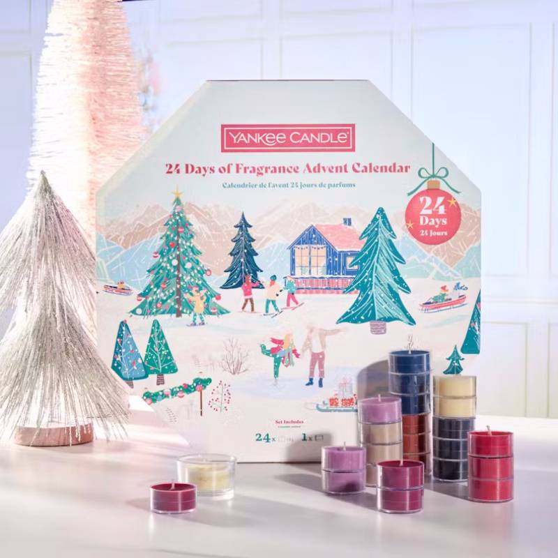 Yankee Candle 24 days of Fragrance Wreath Advent Calendar