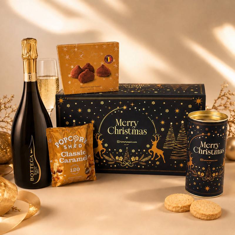 Prosecco & Chocolate Christmas Gift Box Prosecco & Chocolate Christmas Gift Box
