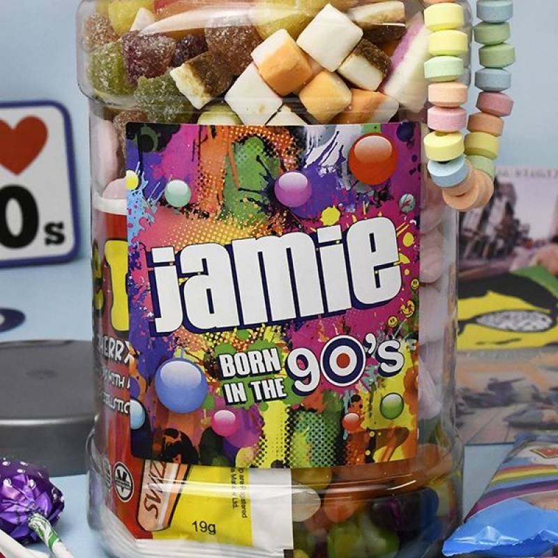 Born In The 90's Retro Sweet Jar