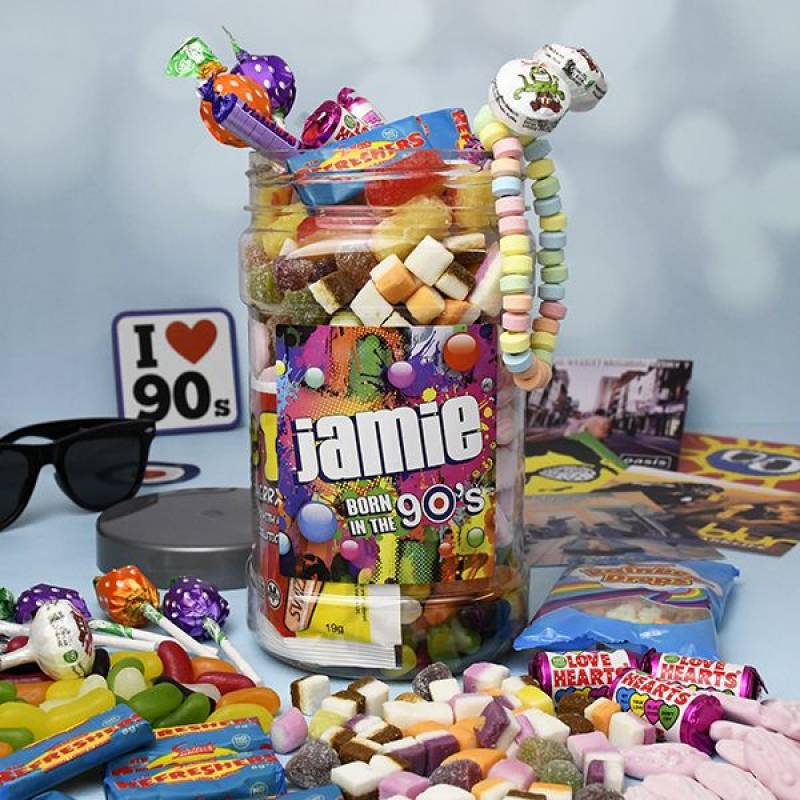 Born In The 90's Retro Sweet Jar