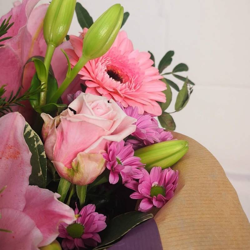 Pink Lady Hand-Tied