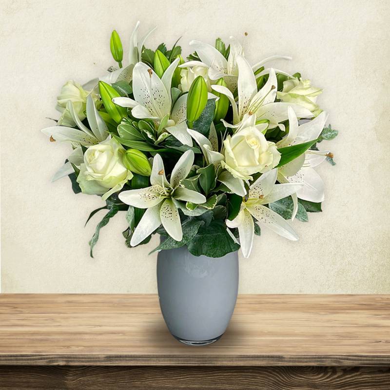 White Harmony Hand-Tied